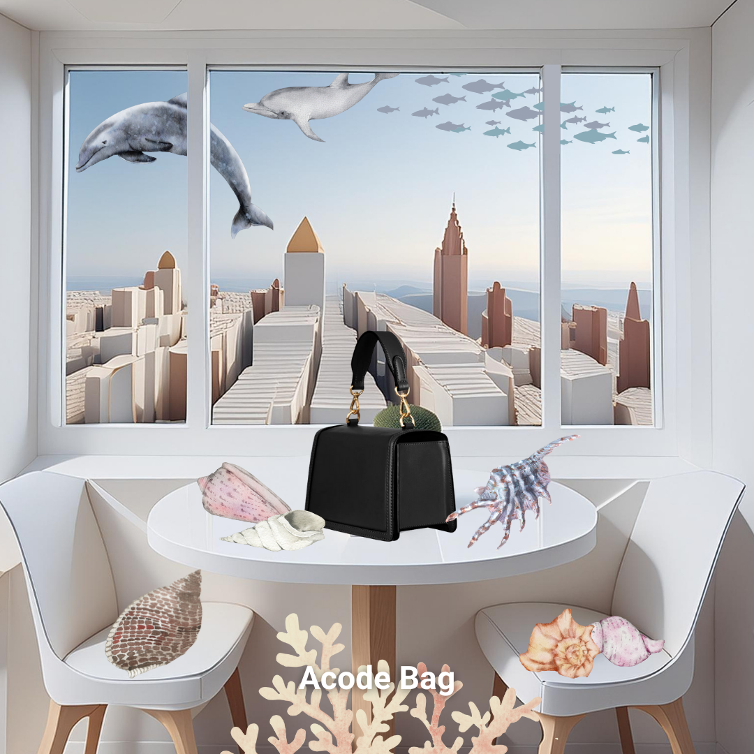 Acode bag - line black