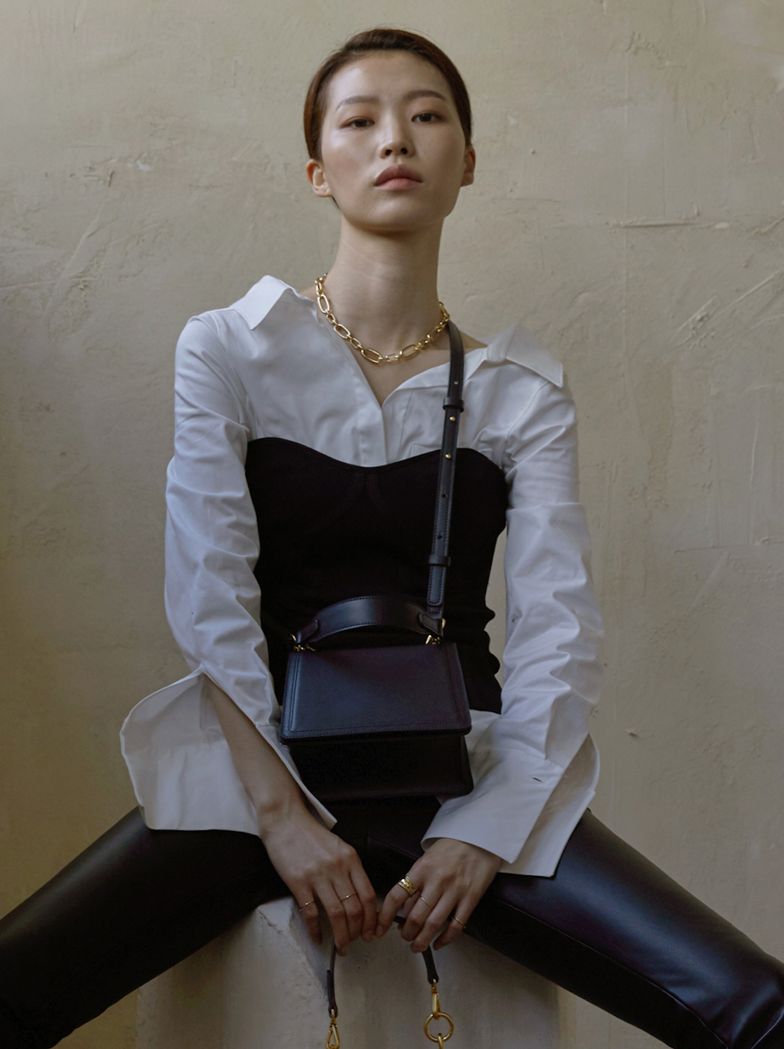 Acode bag - line black