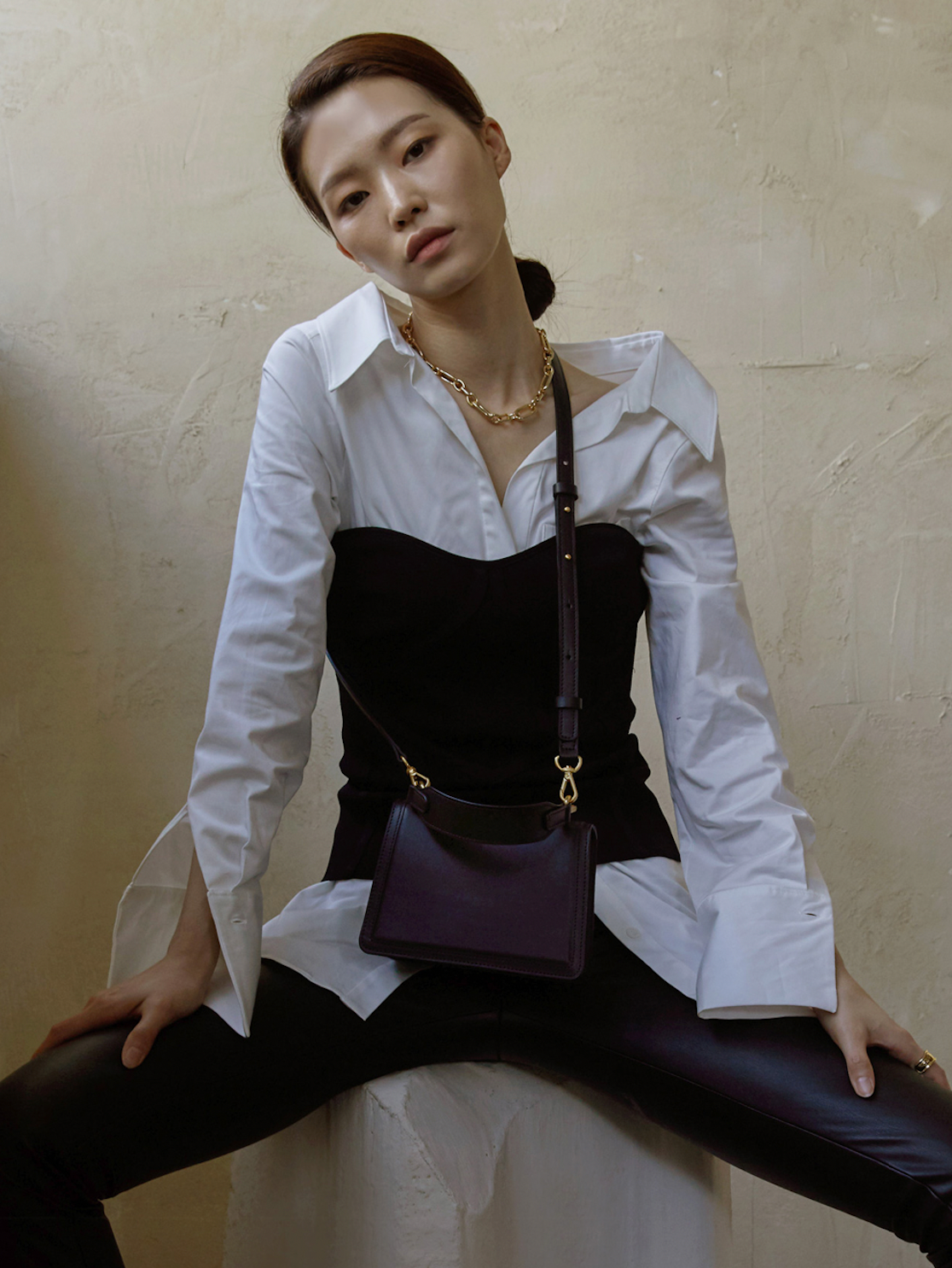 Acode bag - line black