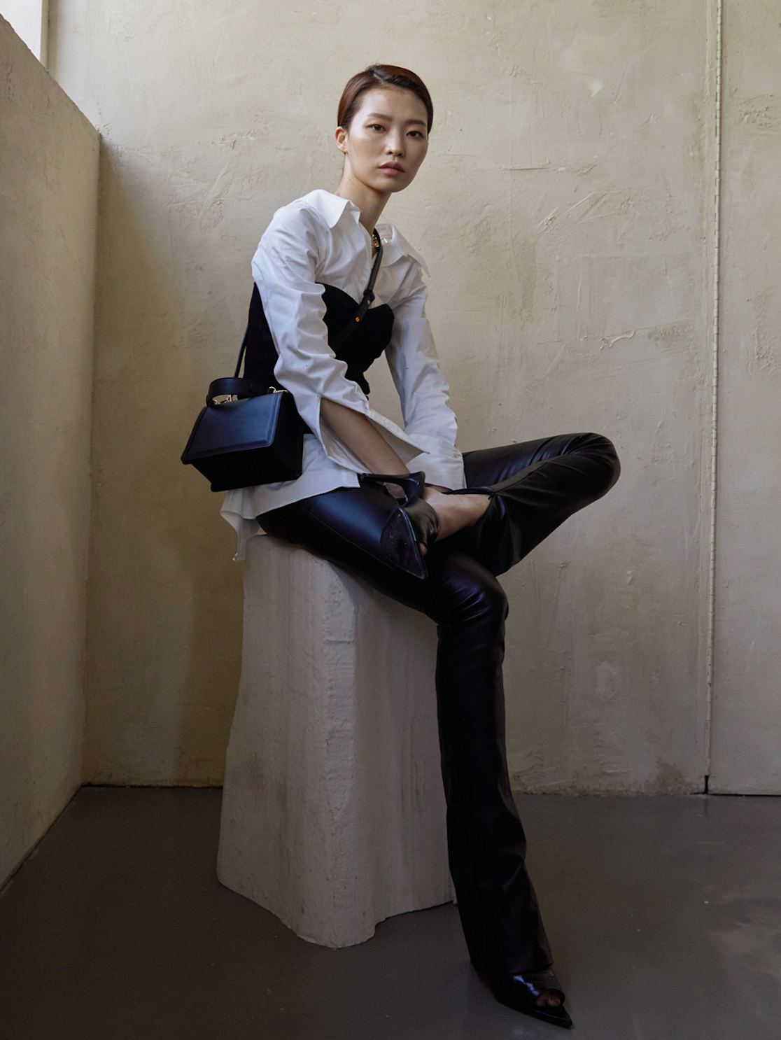 Acode bag - line black