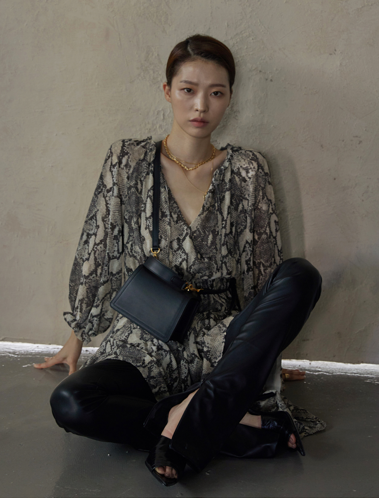 Acode bag - line black