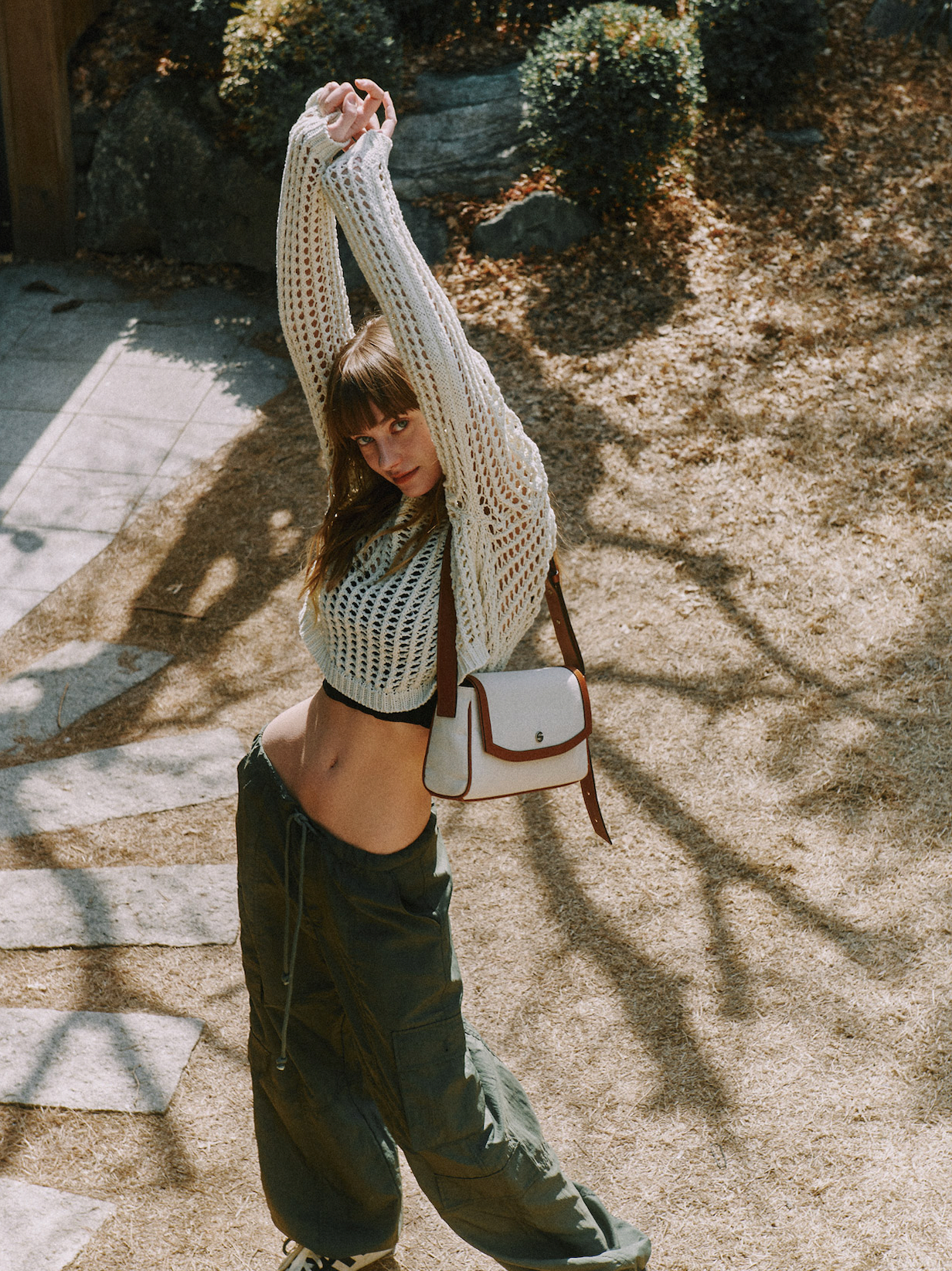 Capture bag mini - combi camel