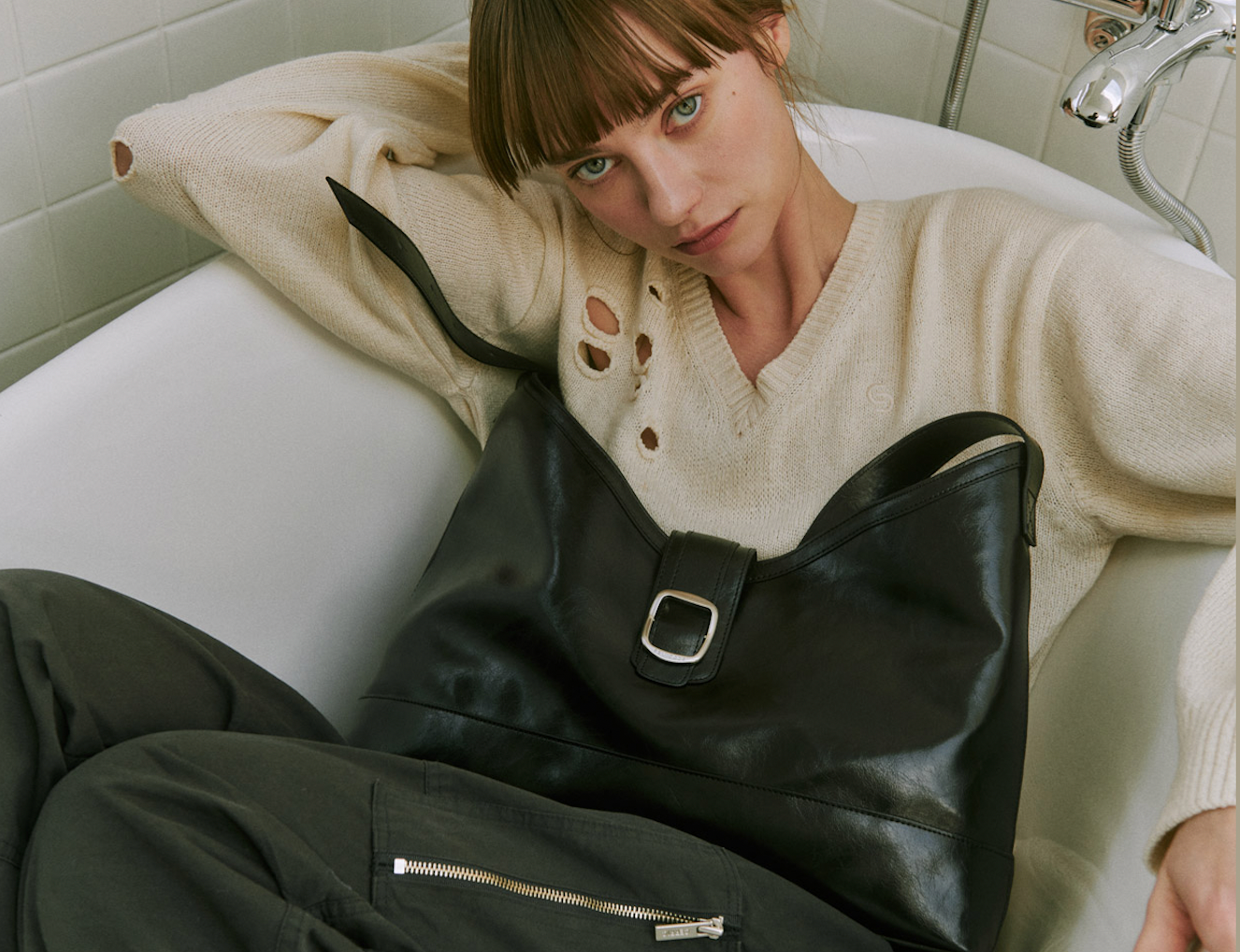 Veil bag - black