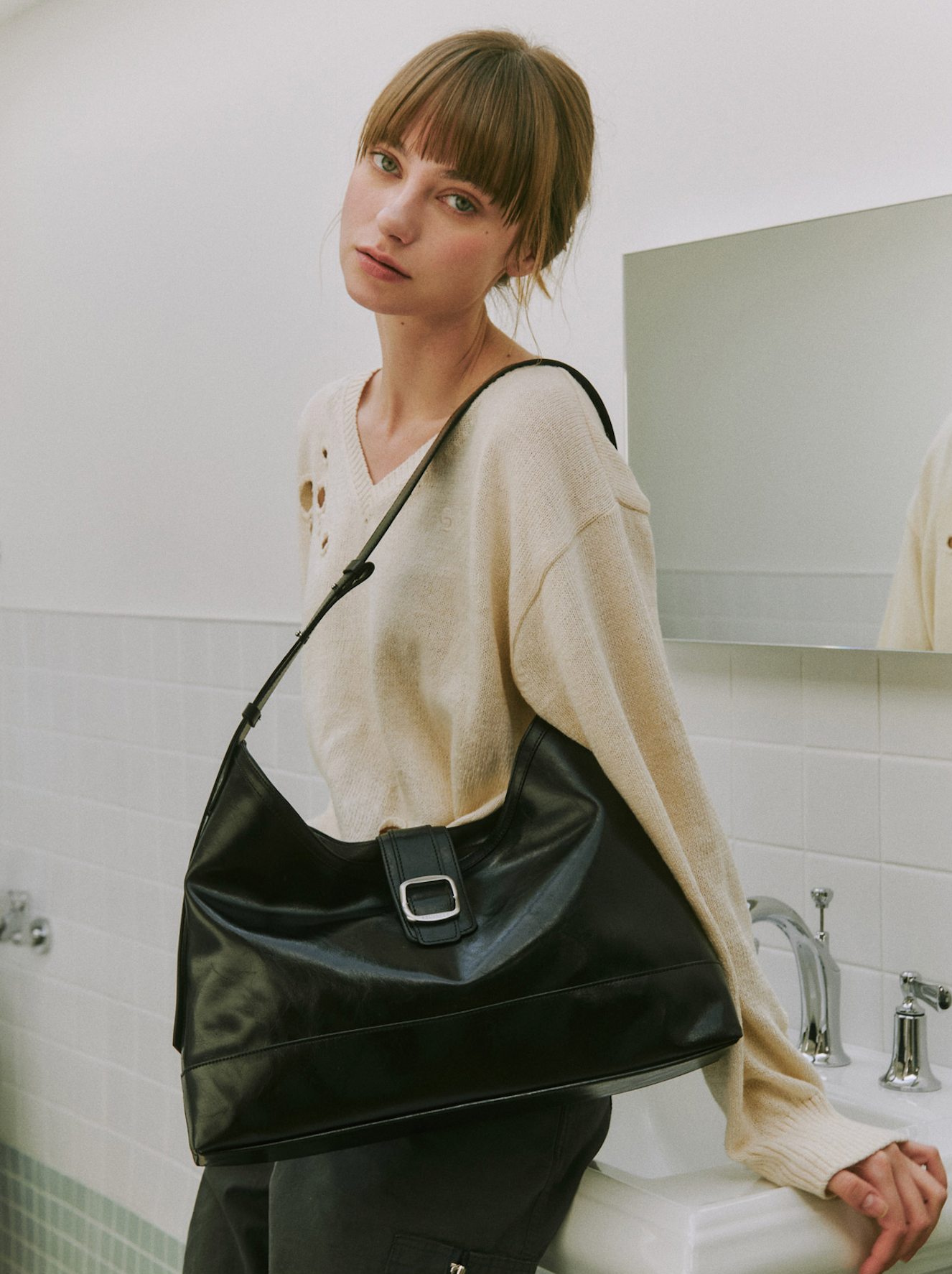 Veil bag - black