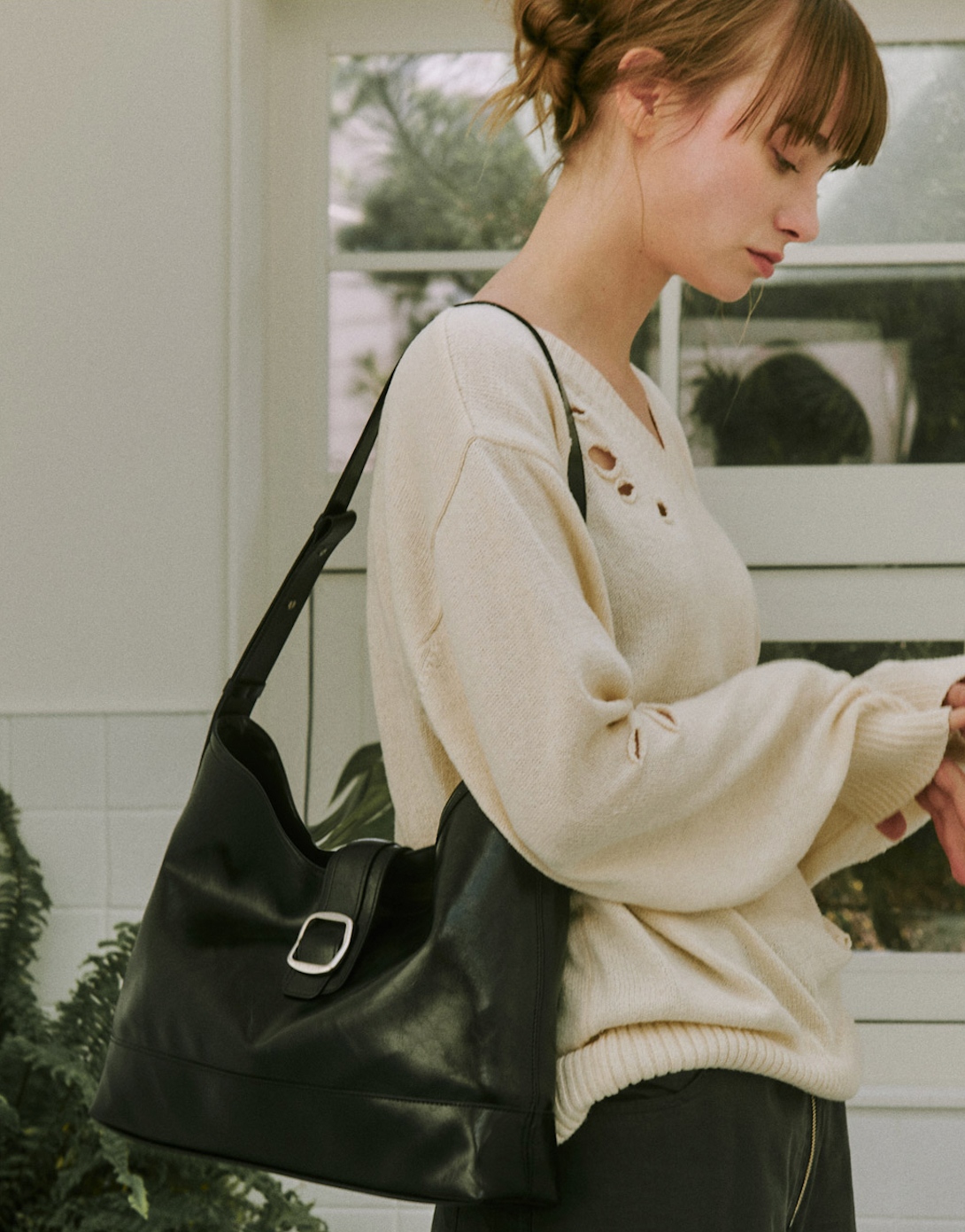 Veil bag - black