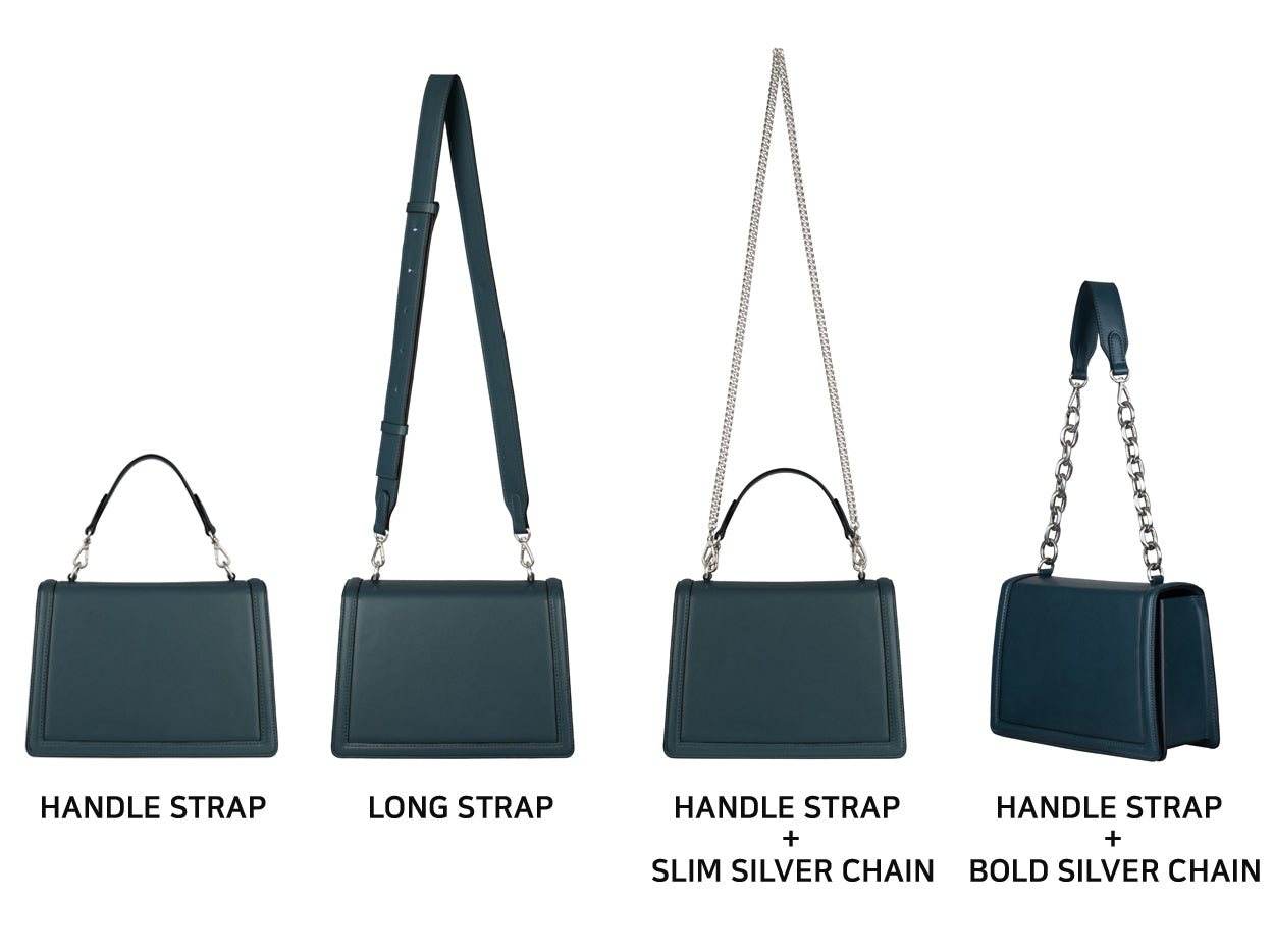 Acode mid bag - line black
