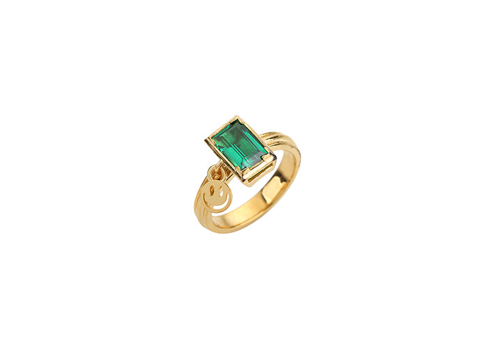 SMILE DROP RING