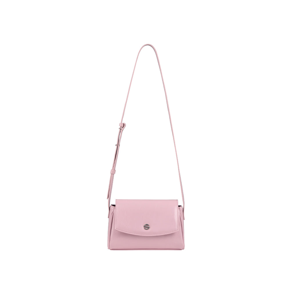 capture bag micro - crinkle light pink