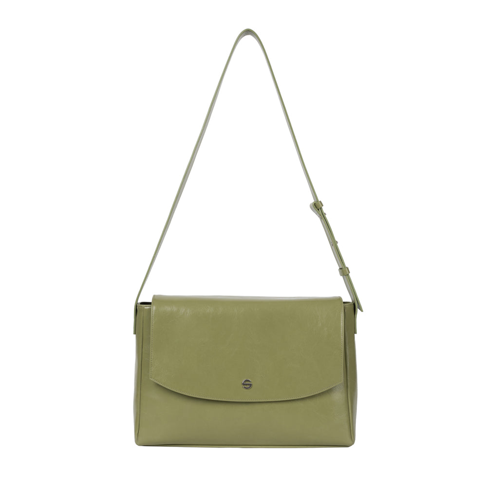 Capture bag - crinkle olive