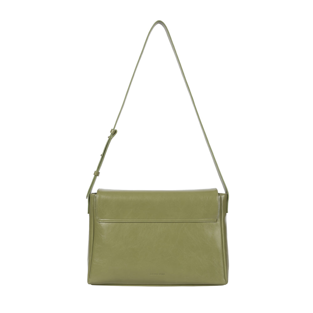 Capture bag - crinkle olive