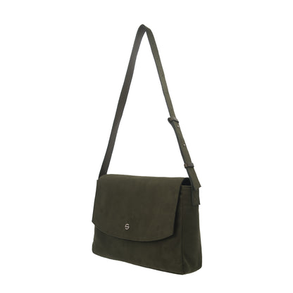 Capture bag - suede khaki