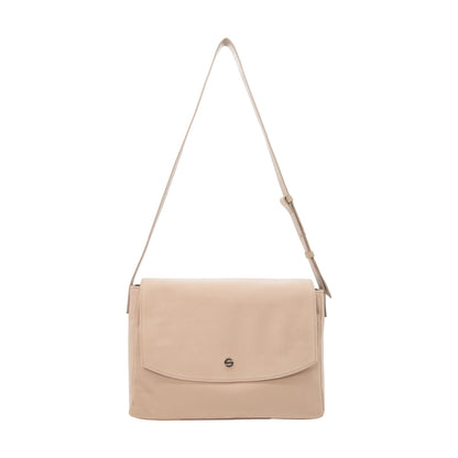 Capture bag - suede light beige