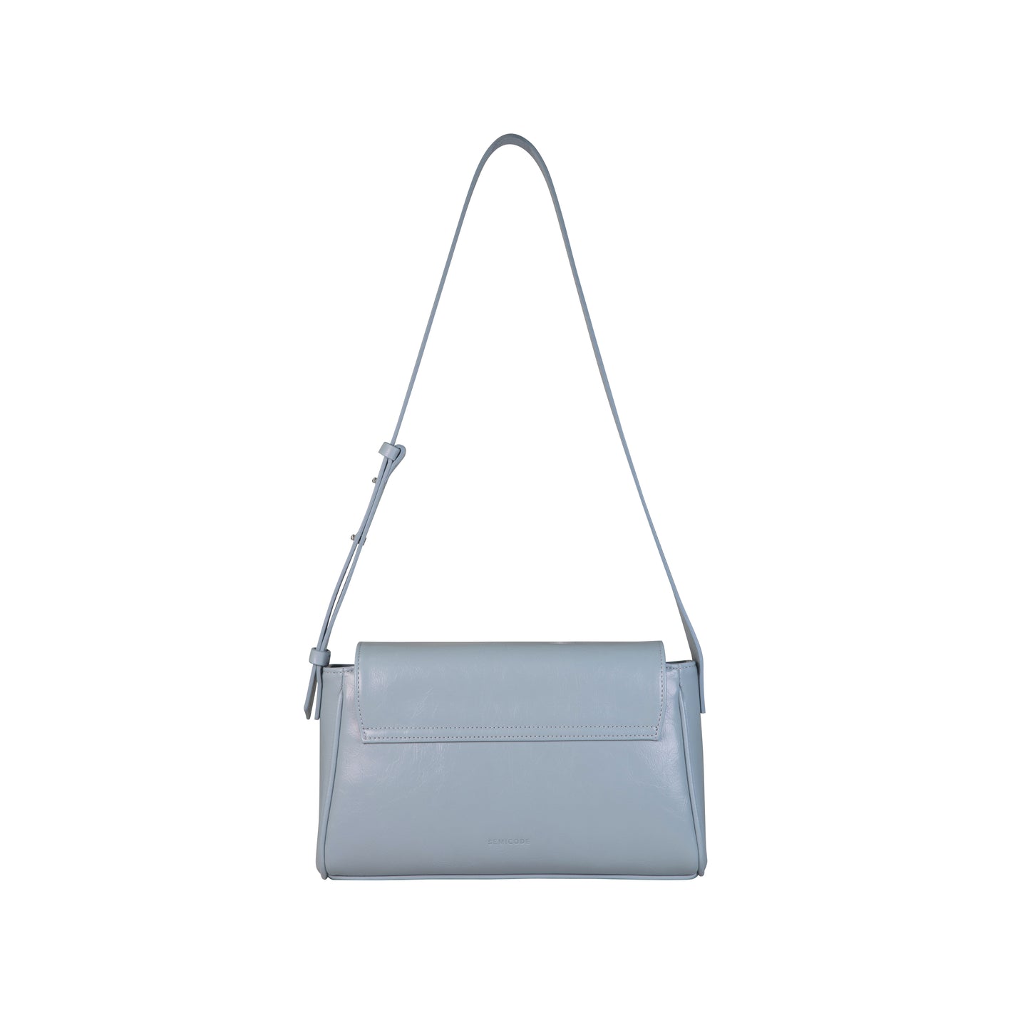 Capture bag mini - crinkle light blue