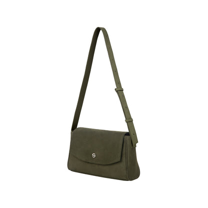 Capture bag mini - suede khaki