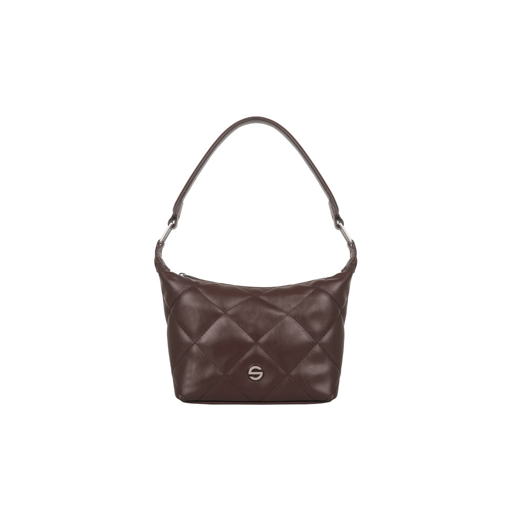 Glow bag puff - choco brown