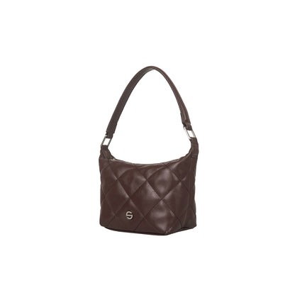 Glow bag puff - choco brown