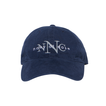 NEASE NNC logo hat v2 (washed navy)