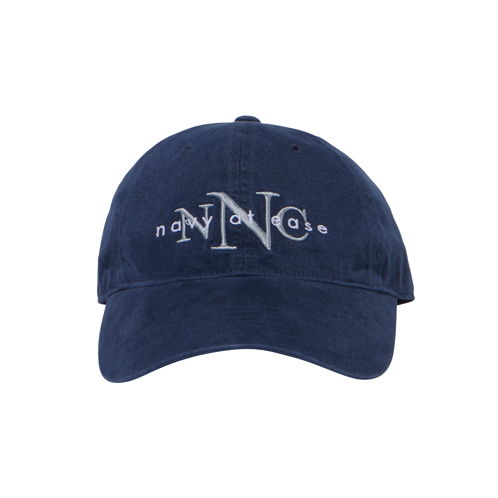 NEASE NNC logo hat v2 (washed navy)
