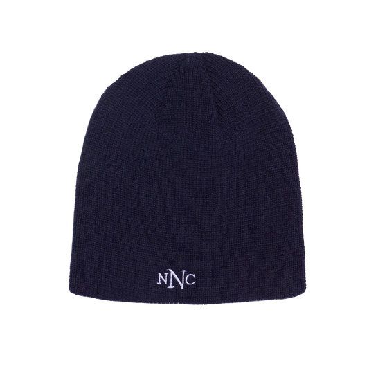 NEASE NNC logo skullcap beanie (navy)