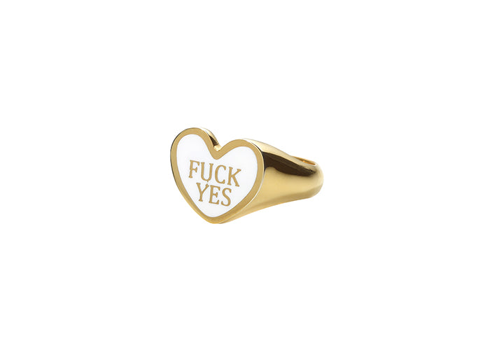 HEART RING / 18k gold