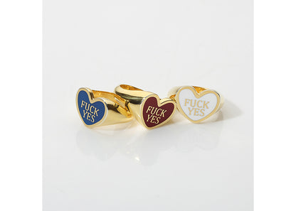 HEART RING / 18k gold