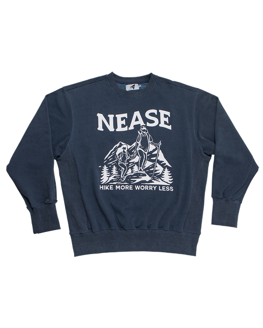 NEASE Hike more worry less sweatshirt