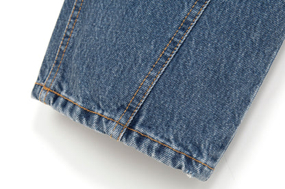 Deconstructed Denim Jean Indigo