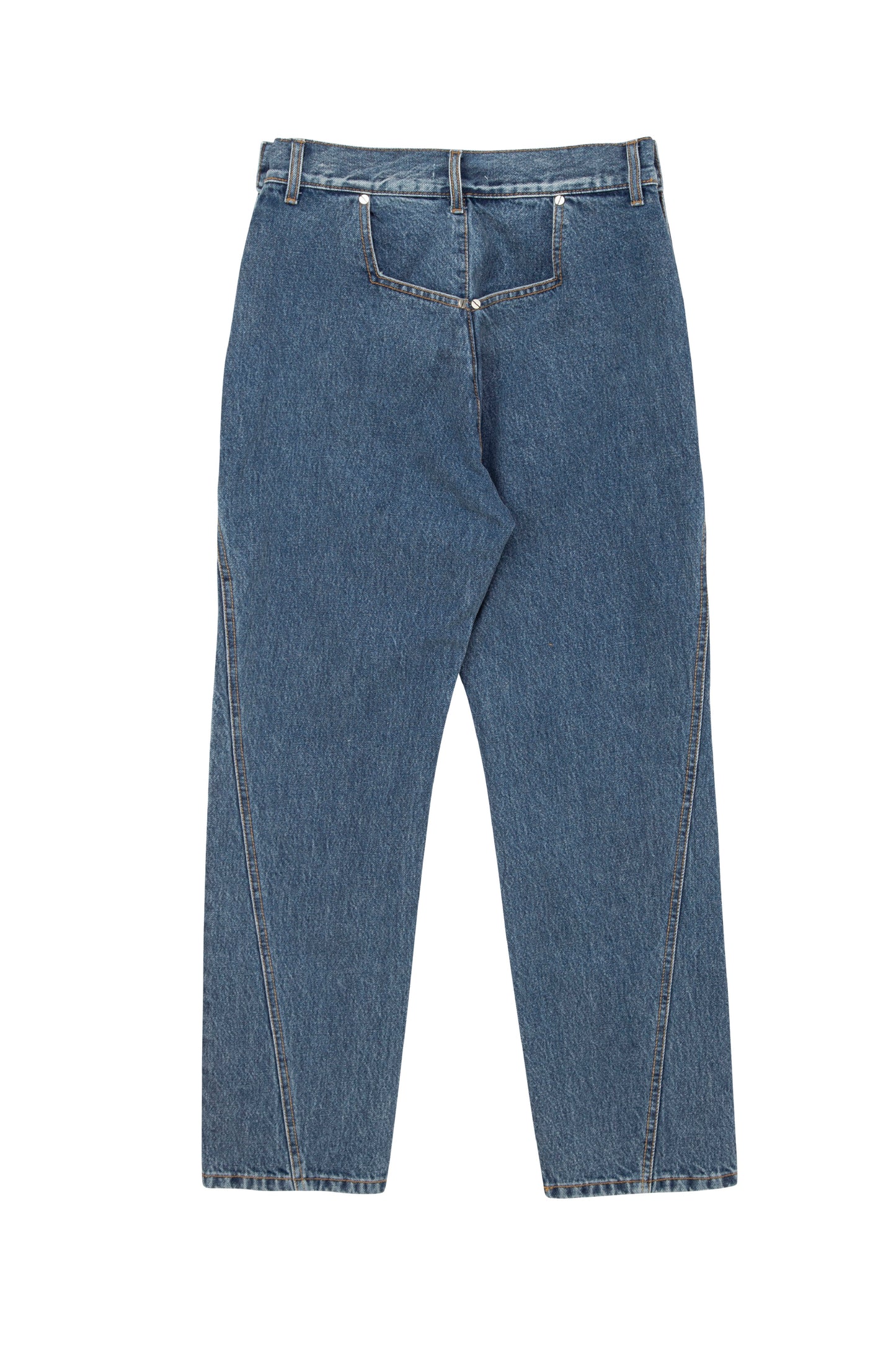 Deconstructed Denim Jean Indigo