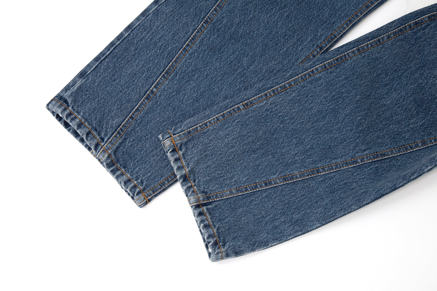 Deconstructed Denim Jean Indigo