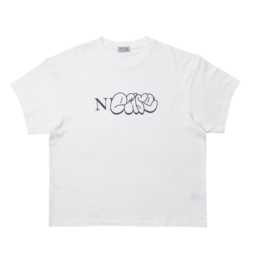 NEASE Bubble graffiti logo t-shirt (white)