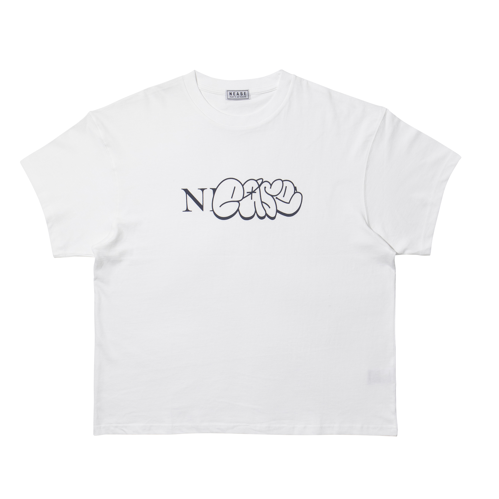 NEASE Bubble graffiti logo t-shirt (white)