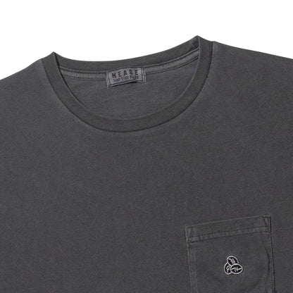 NEASE NNC pocket t-shirt (washed black)