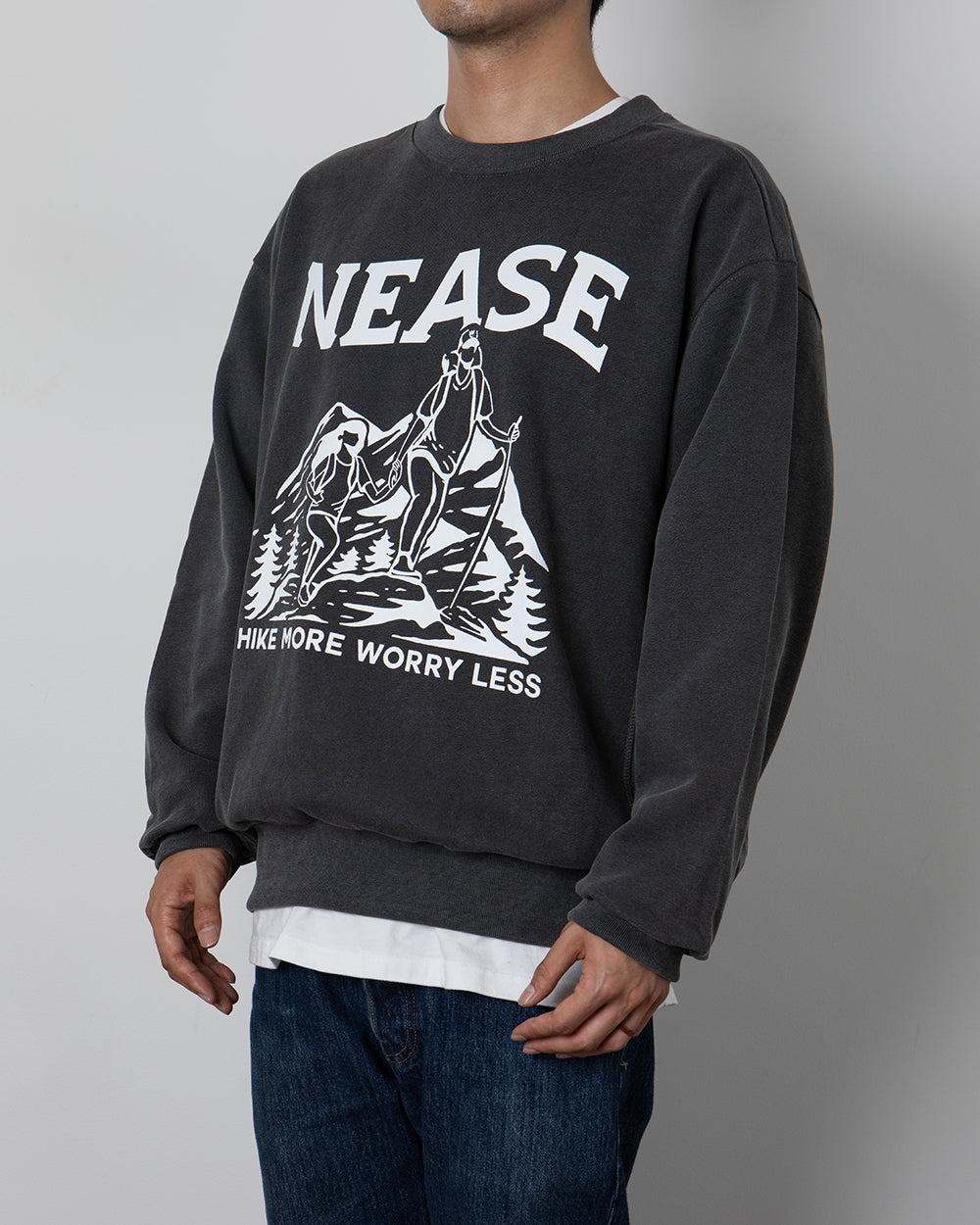 NEASE Hike more worry less sweatshirt