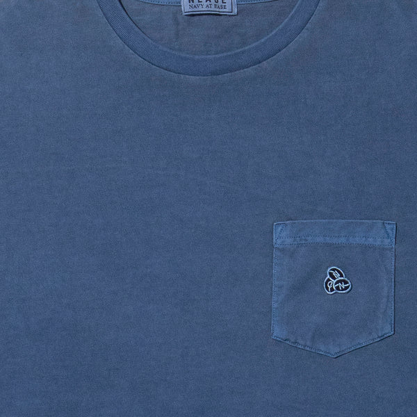 NEASE NNC pocket t-shirt (washed navy)