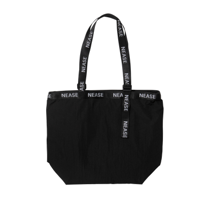 NEASE Nylon tote bag (black)