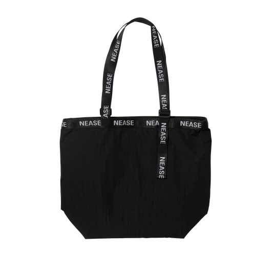 NEASE Nylon tote bag (black)