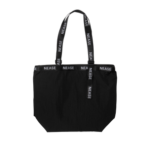 NEASE Nylon tote bag (black)