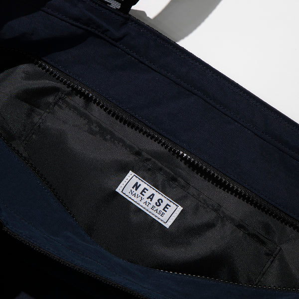 NEASE Nylon tote bag (navy)
