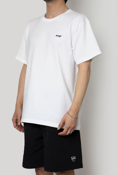NEASE essential basic logo t-shirt (white)