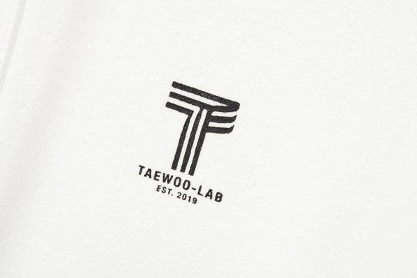 TAEWOO New Logo Hoodie White