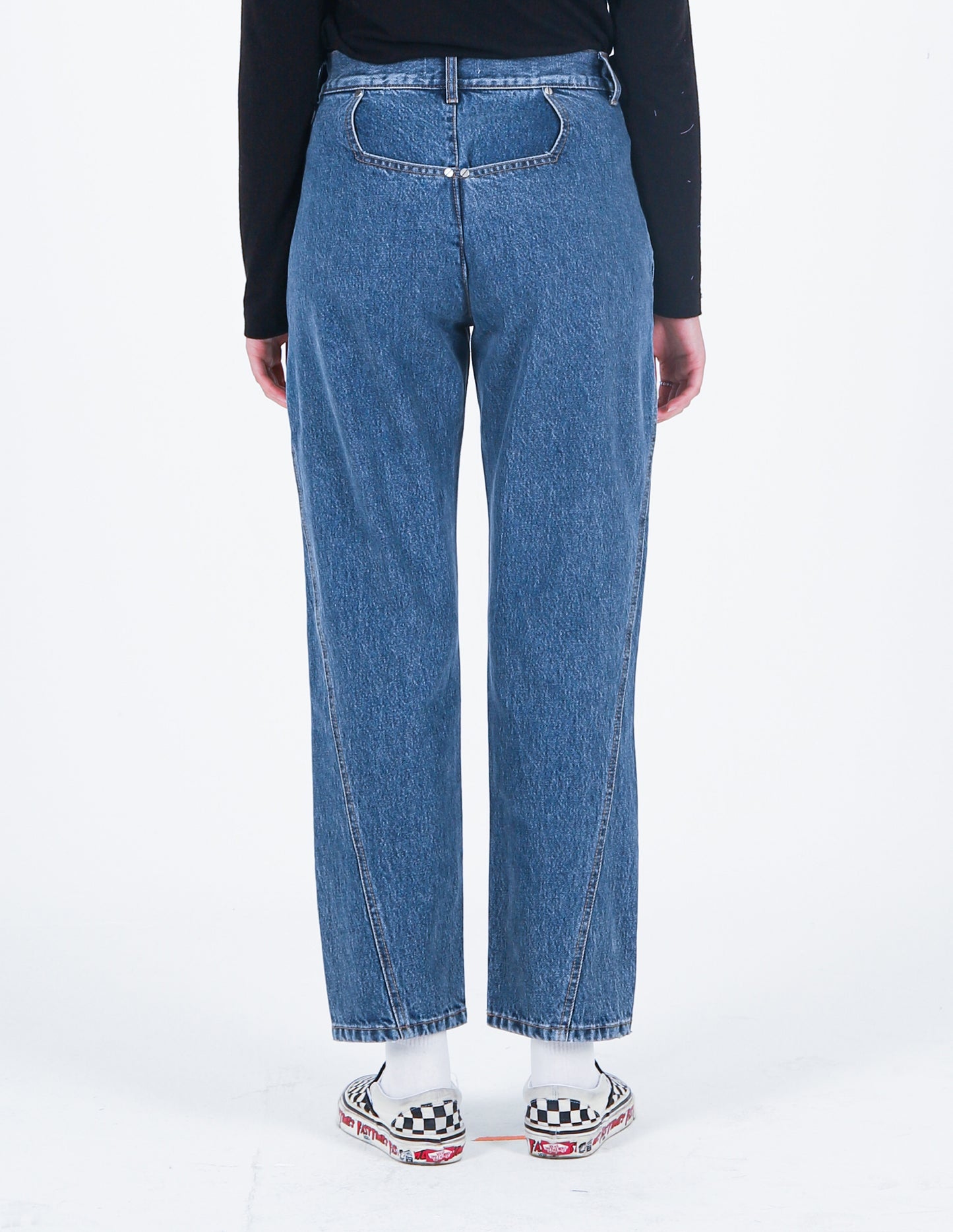 Deconstructed Denim Jean Indigo